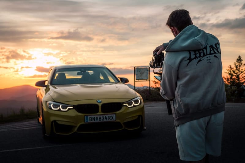 Behind the Scenes — Interview Shooting bei Sonnenuntergang